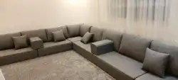 مفروشات الرياض  تفصيل جميع انواع الكنب والجلسات الارضي والست 4