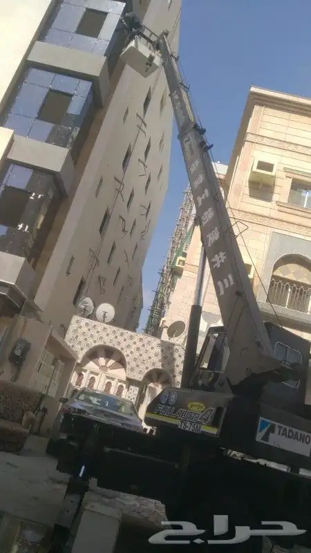 كرين ونش رافعه سله باسكت جده تركيب مكيفات رافعه 2