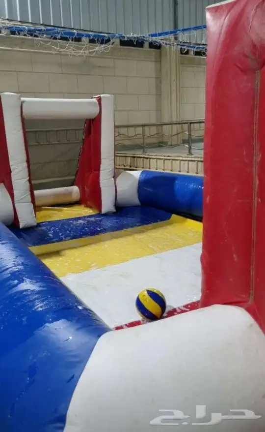 استراحة قسمين مسبح كبار ومسبح صغارألعاب مائيه وملعب صابوني م 20