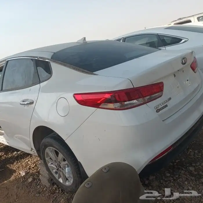 تشليح كيا اوبتيما تربو 2017 2