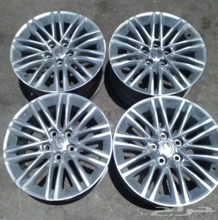 جنوط لكزس IS 350موديل2017 مقاس17 اصلي وكاله 0