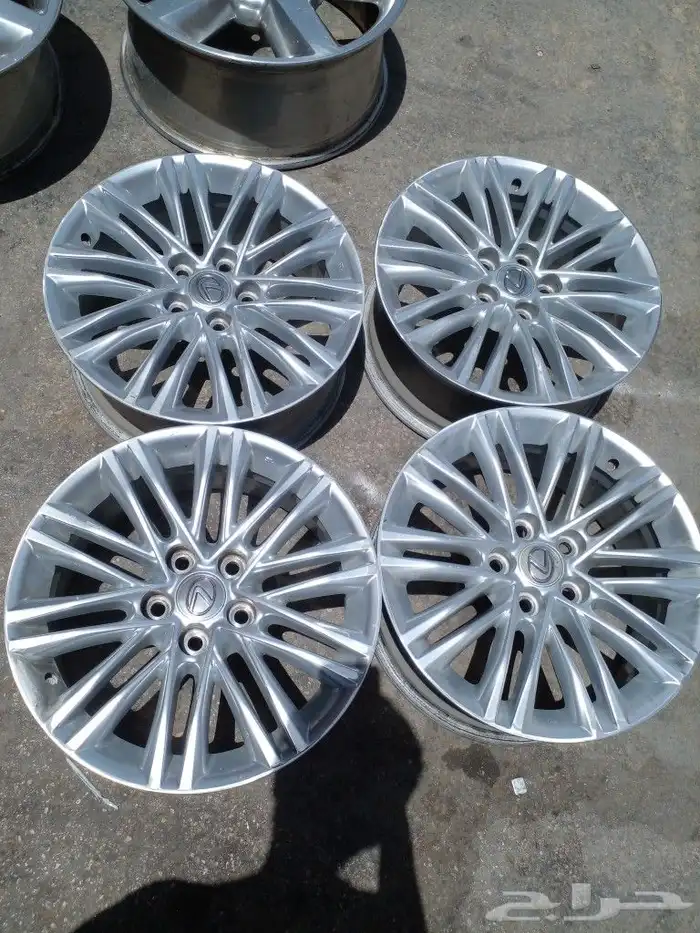 جنوط لكزس IS 350موديل2017 مقاس17 اصلي وكاله 1