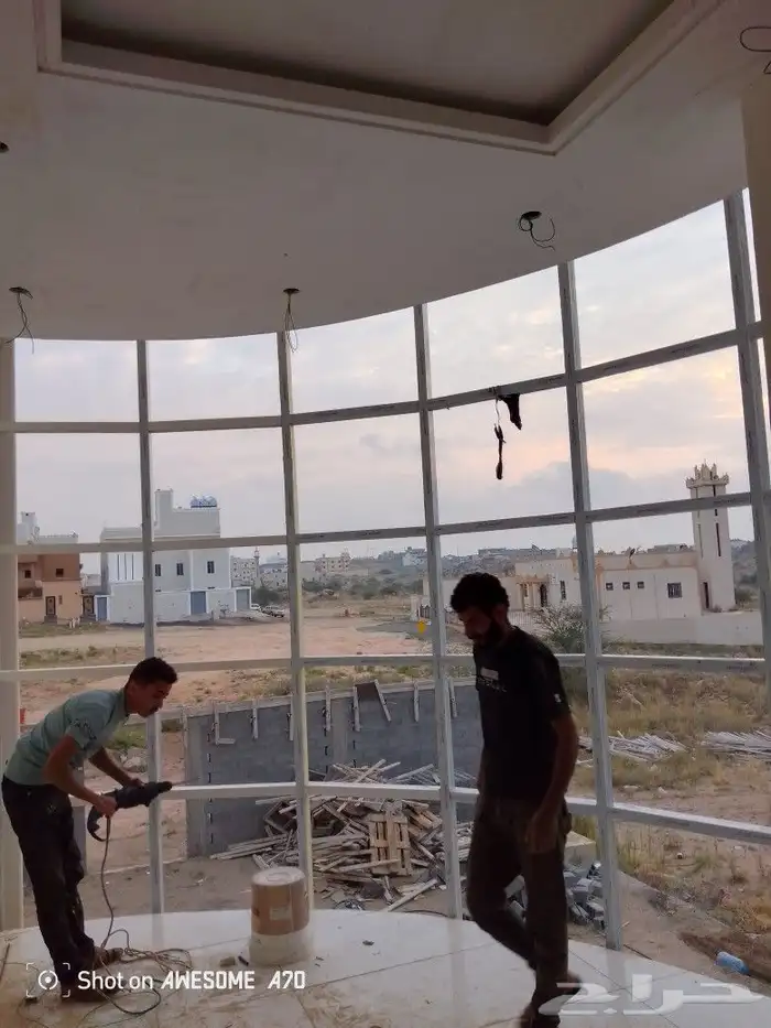 المنيوم زجاج سكريت -واجهات استركشر-المنيوم درايش مطابخ 2