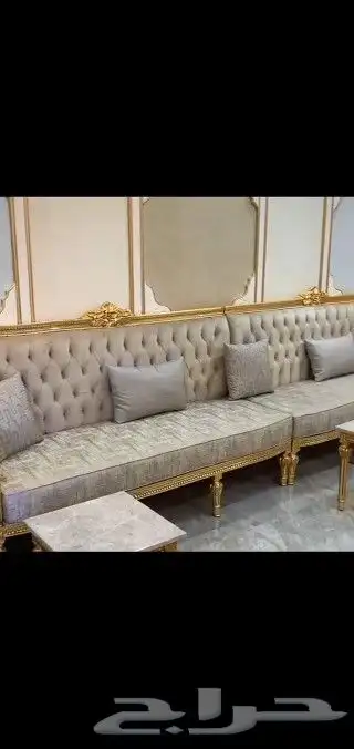تفصيل كنبات كلاسيك ذان و خشب عادي بجوده 100 5