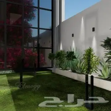 تصميم وتنسيق حدائق منزلية حديثة 7