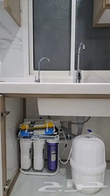 فلاتر تحلية مياه محطة تحلية صيانة تغير فلاتر برادة جامبو 1