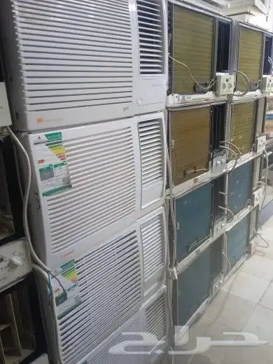 لدينا ثلاجات مكيفات اسبلك جديد سعرها مخفض شباك كيف شباك جميع 7