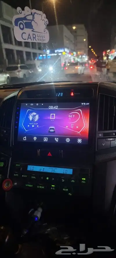 شاشه جيب لاندكروزر 2014 3