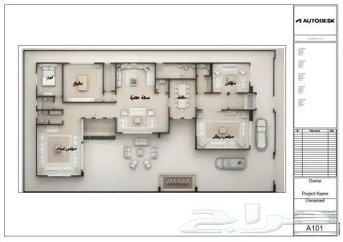 تصميم معماري تصميم فيلل تصميم استراحات شاليهات عمائز 5