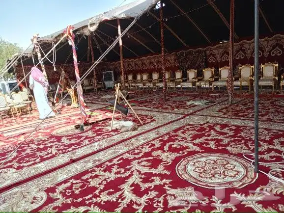 تاجير خيم اوروبي بيت شعر ركن شعبي جلسات شعبي التاسيس زل 4