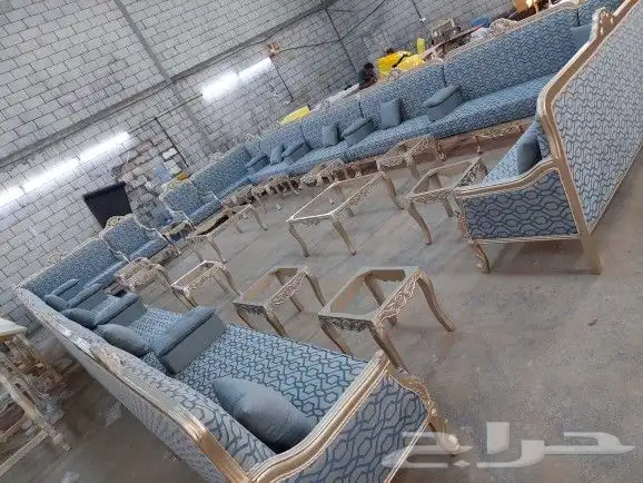 تفصيل كنبات كلاسيك ذان و خشب عادي بجوده 100 3