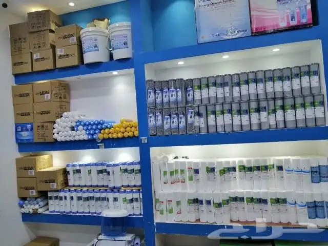 فلاتر تحلية مياه محطة تحلية صيانة تغير فلاتر برادة جامبو 2