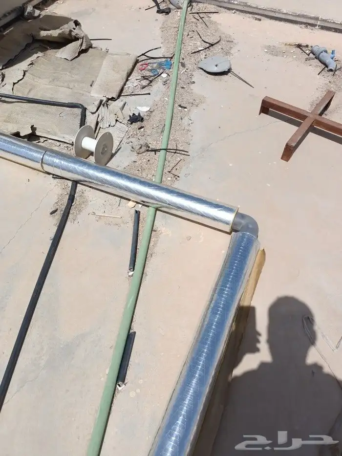 تغليف مواسير المياه من الحرارة العالية بواسطة عوازل اسطح 6