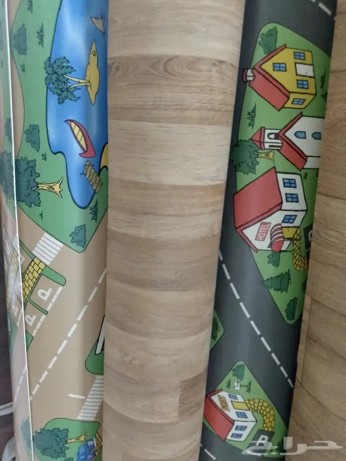 فينيل مشمع بديل باركيه الأرضيات 24