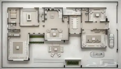 تصميم معماري تصميم فيلل تصميم استراحات شاليهات عمائز 7