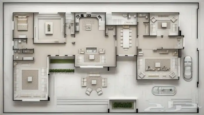 تصميم معماري تصميم فيلل تصميم استراحات شاليهات عمائز 7