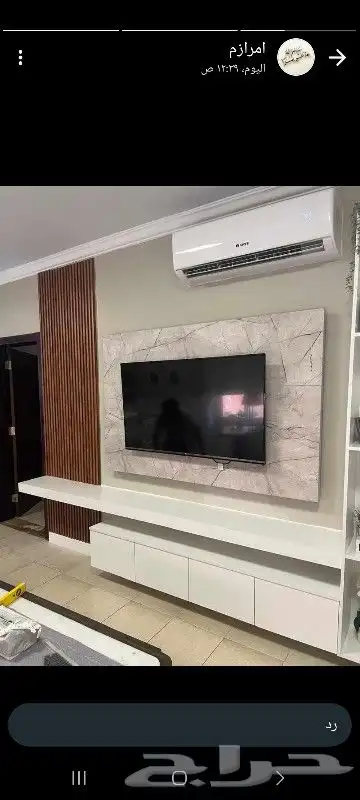 ديكورات الشرقيه اصباغ ورق جدران شيبورد بديل خشب نعلات فيبر 5
