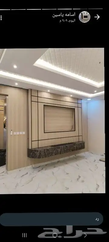 ديكورات الشرقيه اصباغ ورق جدران شيبورد بديل خشب نعلات فيبر 2