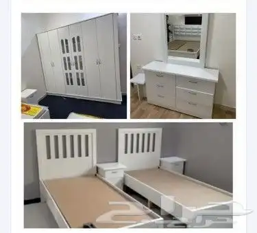 غرف نوم 1800 ريال تركيب توصيل بدون المرتبه 16