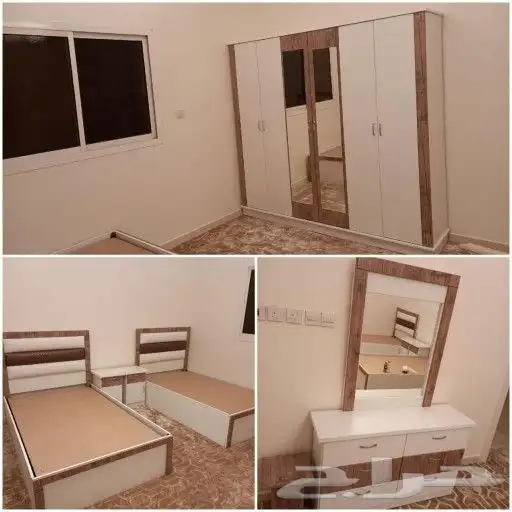 غرف نوم 1800 ريال تركيب توصيل بدون المرتبه 22