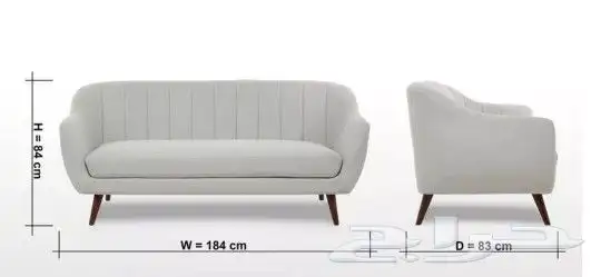 طقم كنب 9 مقاعد ب 2999 جديد من هوم سنتر 8