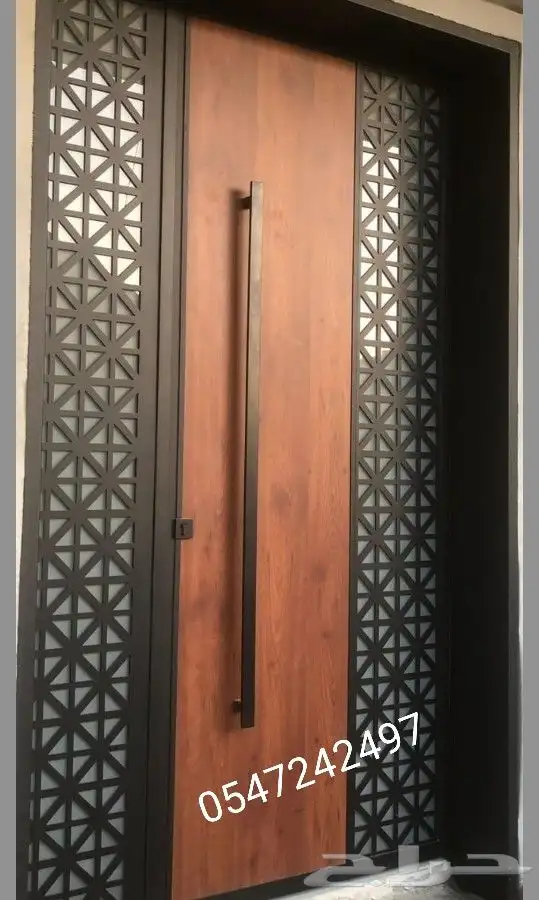 اعمال مميزه للابواب والدرابزينات 1