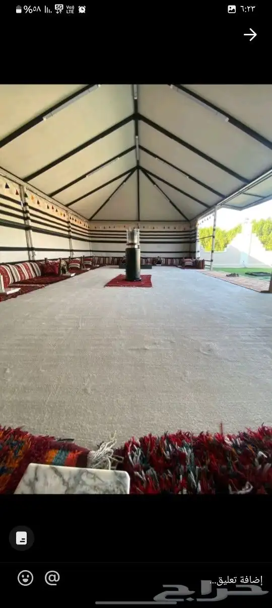 تفصيل الخيام بيوت شعر ملكي مظلات vib 5