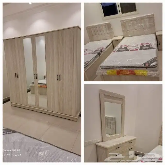 غرف نوم 1800 ريال تركيب توصيل بدون المرتبه 19