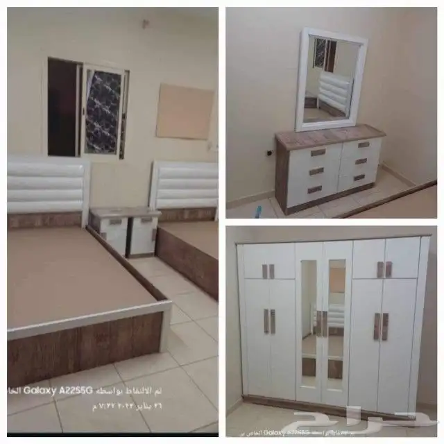 غرف نوم 1800 ريال تركيب توصيل بدون المرتبه 20
