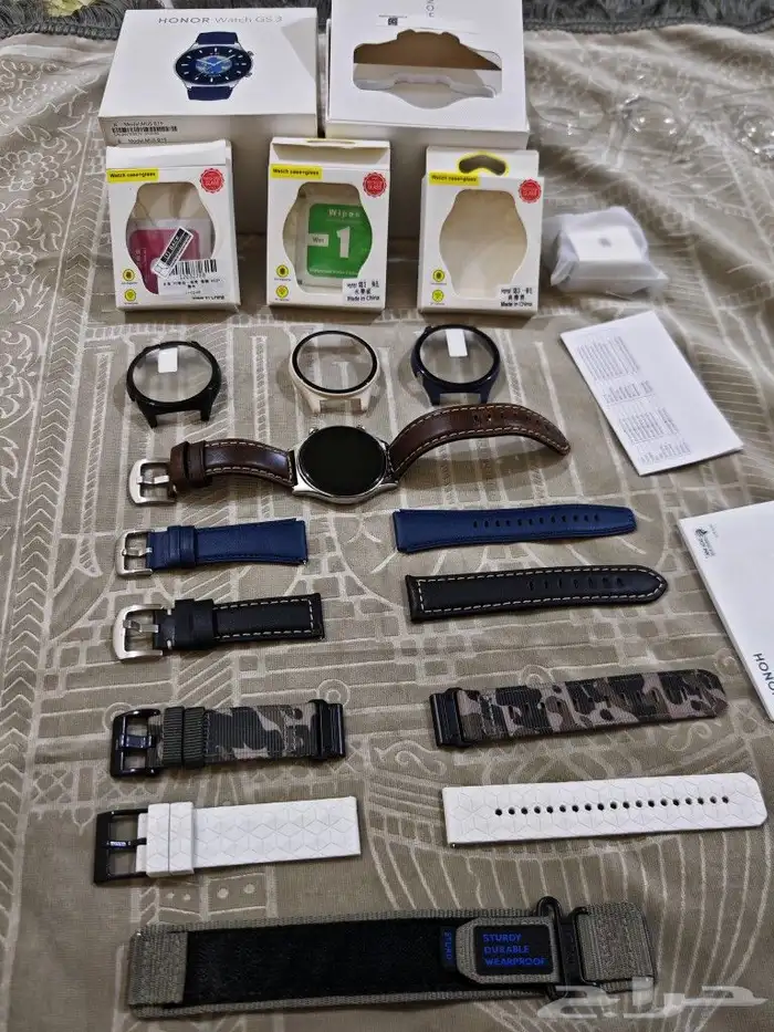 ساعة تاتش هونر GS 3 مجموعة من الكماليات سعر البيع 400 ريال 0