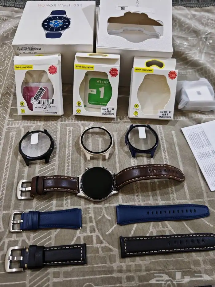 ساعة تاتش هونر GS 3 مجموعة من الكماليات سعر البيع 400 ريال 1