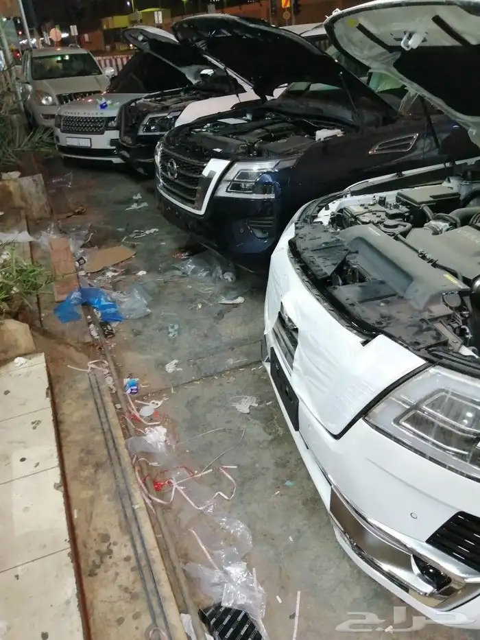 ترهيم نيسان باترول بلاتينيوم 2024 15