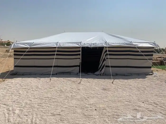 بيوت شعر أبيض جميع المقاسات تجهيز مخيمات 5