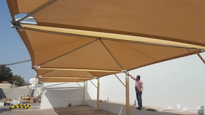 توريد وتركيب جميع انواع المظلات وسواتر وبيوت 2