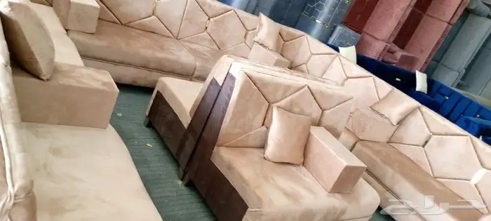 مجالس كنبات جاهزه ومساند جاهز مقاس وباطرمه جاهز 20