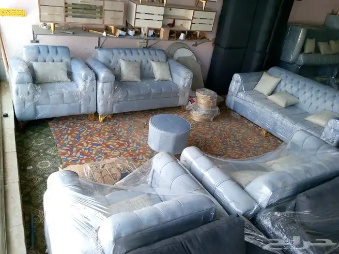 مجالس كنبات جاهزه ومساند جاهز مقاس وباطرمه جاهز 28