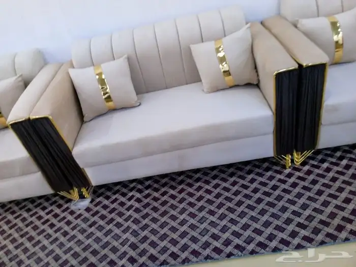 مجالس كنبات جاهزه ومساند جاهز مقاس وباطرمه جاهز 10