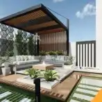 مظلات سواتر مظلات حدائق مظلات هرمي 4