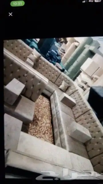 مجالس كنبات جاهزه ومساند جاهز مقاس وباطرمه جاهز 22