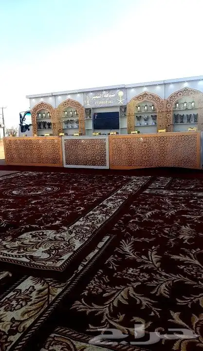 تاجير ديكورات قهوه مع الصبابين والقهوجيه 1