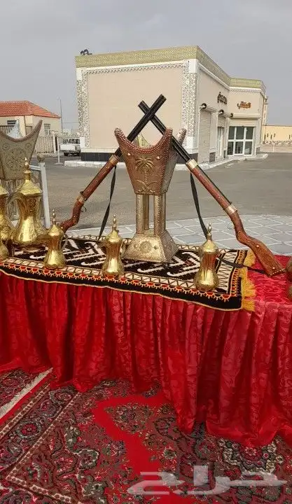 تاجير ديكورات قهوه مع الصبابين والقهوجيه 5