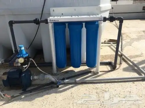 فلاتر تحلية مياه فلتر صيانة تغير فلاتر محطة 200 400 جالون 5