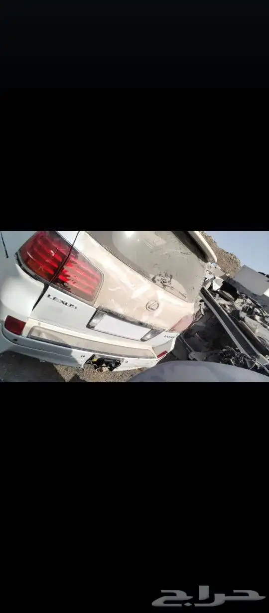 تشليح جيب لكزس2010 الاس 570 بيع قطع غيار فقط 0