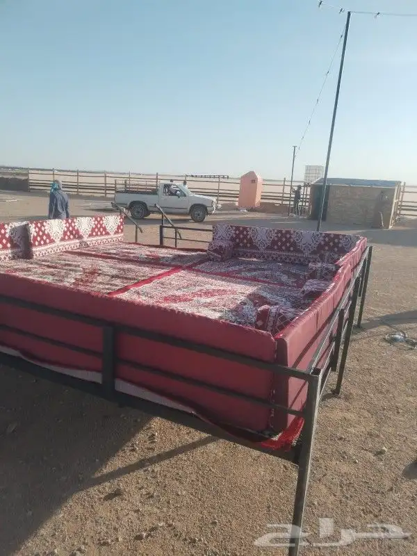 غرف خشب جلسات حديد 4