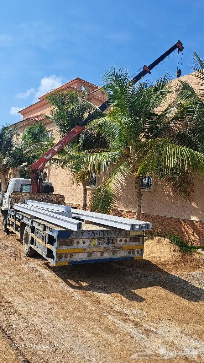 سطحه ونش كرين بوم ترك للإيجار 2
