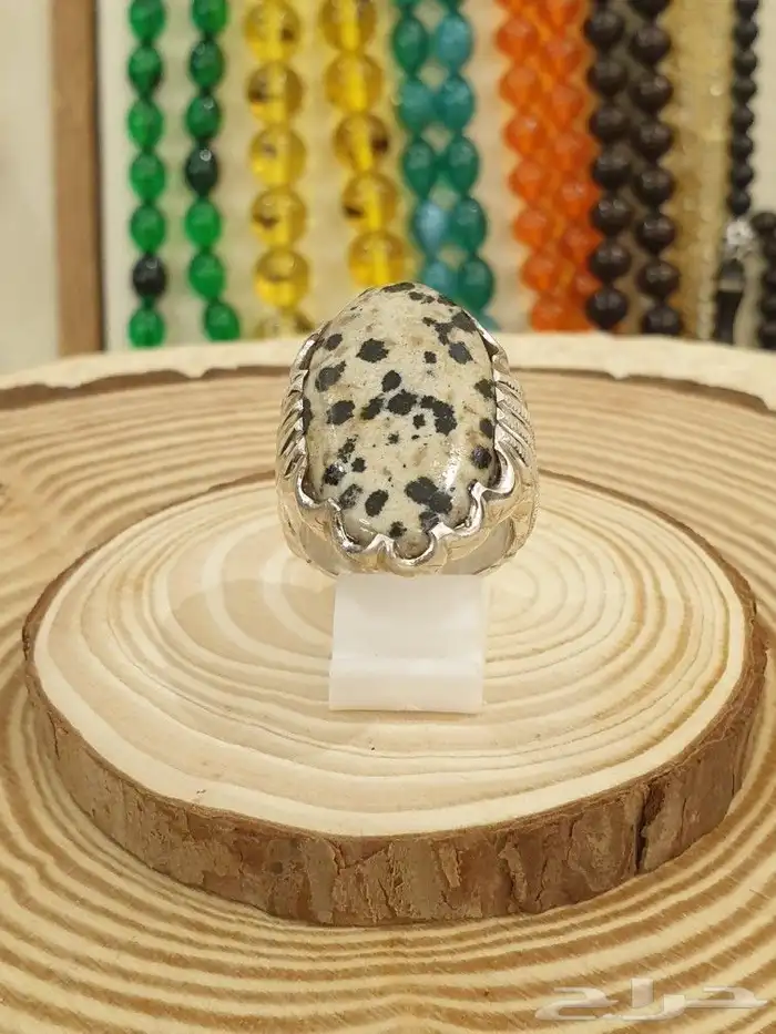 خاتم بحجر المراد راهي صياغة بحرينيه 6