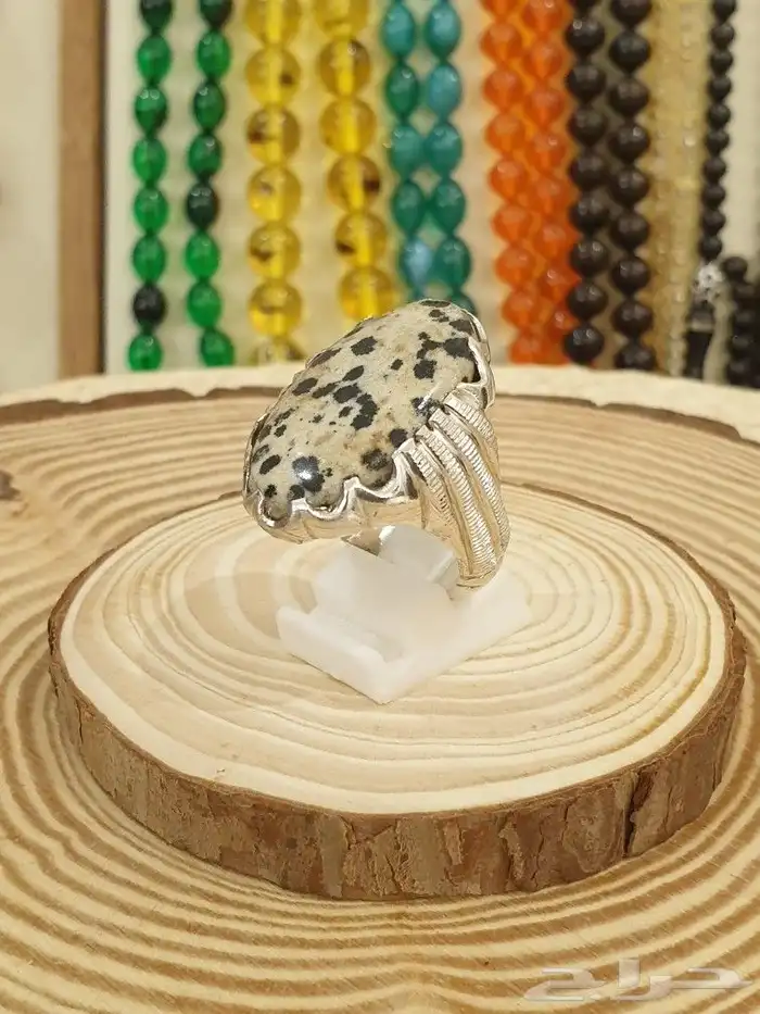 خاتم بحجر المراد راهي صياغة بحرينيه 2