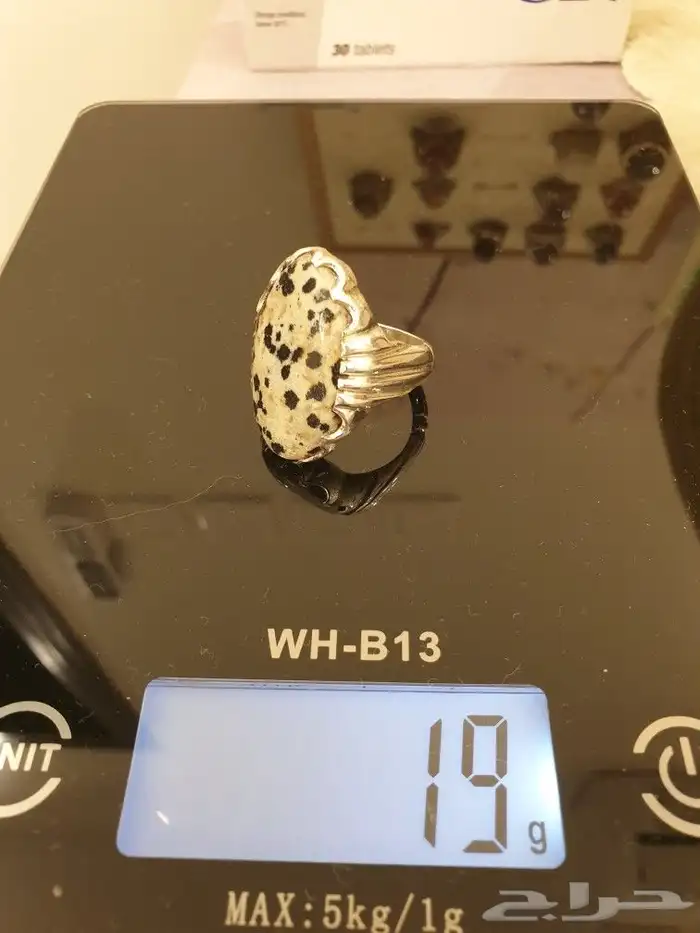 خاتم بحجر المراد راهي صياغة بحرينيه 9