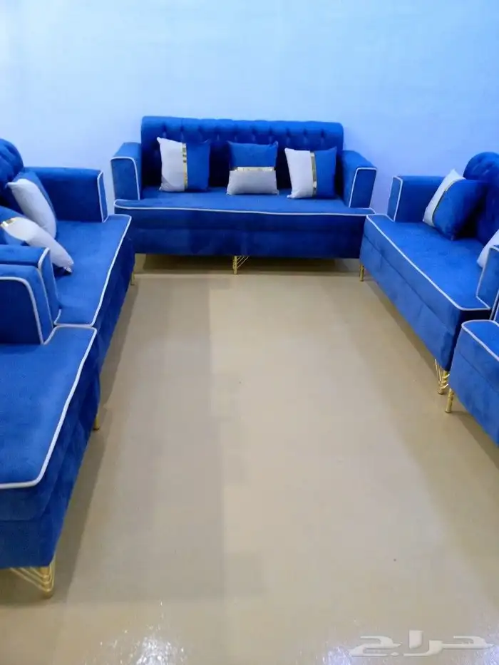 مجالس كنبات جاهزه ومساند جاهز مقاس وباطرمه جاهز 18