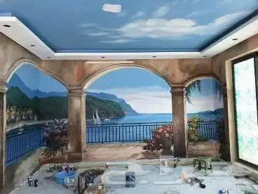 رسم جداريات جرافيت 6